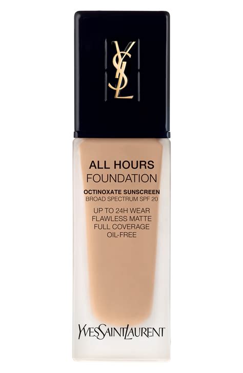 ysl matte foundation.